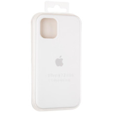 Чехол-силикон оригинал Full Cover Soft Matte iPhone 12 Mini, White