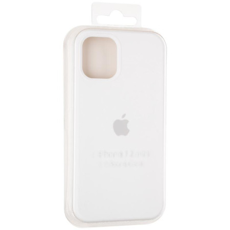 Чехол-силикон оригинал Full Soft Matte iPhone 12 Mini White