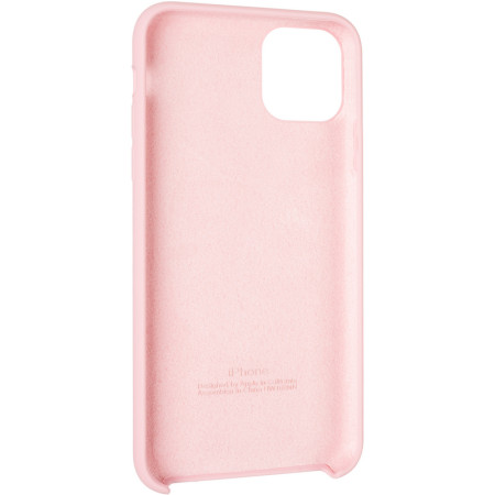 Чехол-силикон оригинал Soft Matte iPhone XS Max Light Pink (Класс B)