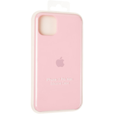 Чохол-силікон оригінал Soft Matte iPhone XS Max Light Pink