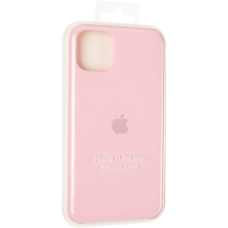 Чехол-силикон оригинал Soft Matte iPhone XS Max Light Pink (Класс B)