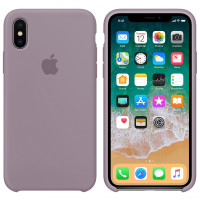 Чехол-силикон оригинал Soft Matte iPhone XS Max Lavander