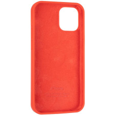 Чехол-силикон оригинал Full Cover Soft Matte iPhone 12 Mini, Red