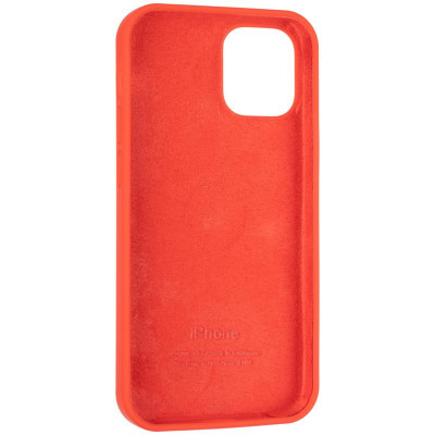 Чехол-силикон оригинал Full Soft Matte iPhone 12 Mini Red