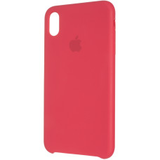 Чехол-силикон оригинал Soft Matte iPhone XS Max, Bordo