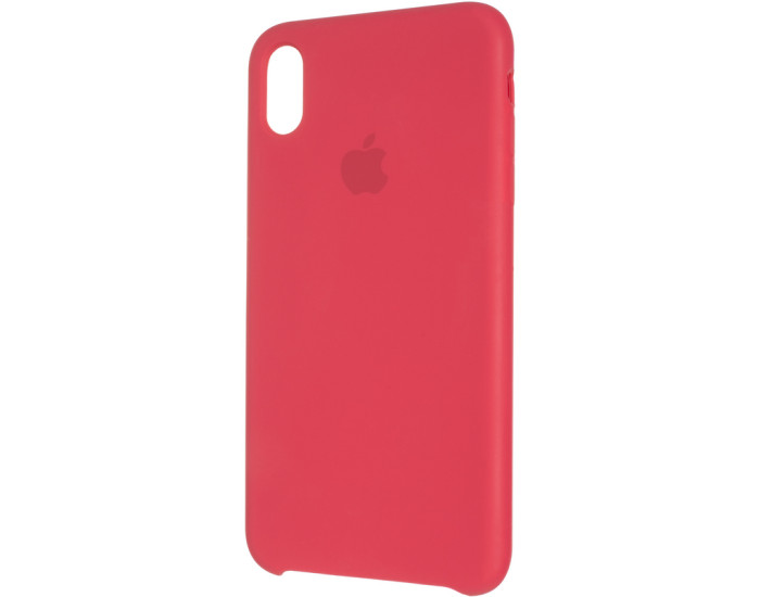 Чехол-силикон оригинал Soft Matte iPhone XS Max, Bordo