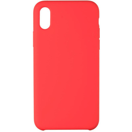 Чехол-силикон оригинал 99% Soft Matte iPhone XS Max Red