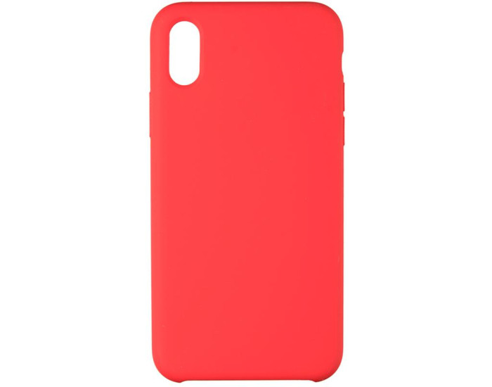 Чехол-силикон оригинал 99% Soft Matte iPhone XS Max, Red