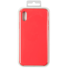 Чехол-силикон оригинал 99% Soft Matte iPhone XS Max, Red