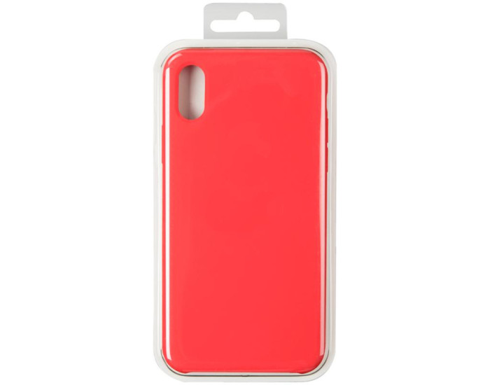 Чехол-силикон оригинал 99% Soft Matte iPhone XS Max, Red