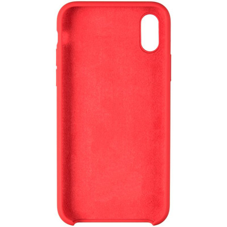 Чехол-силикон оригинал 99% Soft Matte iPhone XS Max Red