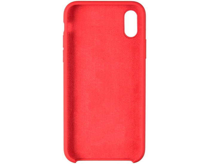Чехол-силикон оригинал 99% Soft Matte iPhone XS Max, Red