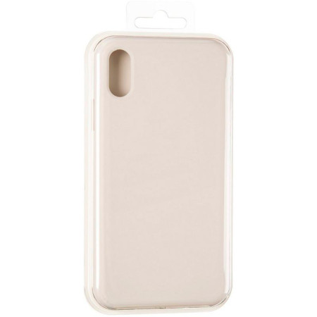 Чехол-силикон оригинал 99% Soft Matte iPhone XS Max Pink Sand