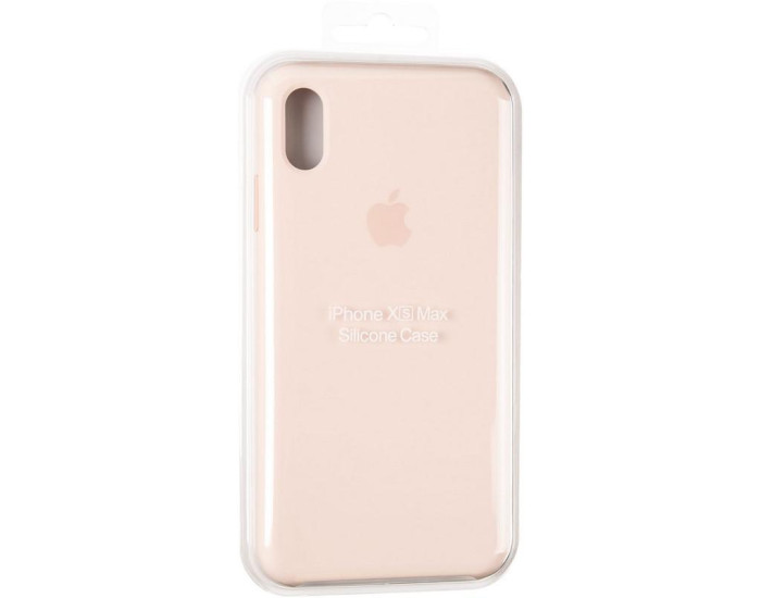 Чехол-силикон оригинал 99% Soft Matte iPhone XS Max, Pink sand