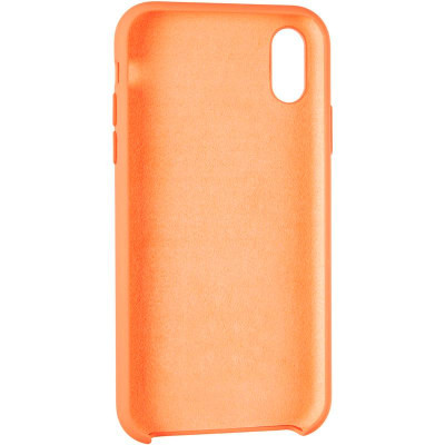 Чехол-силикон оригинал 99% Soft Matte iPhone XS Max Nectarine