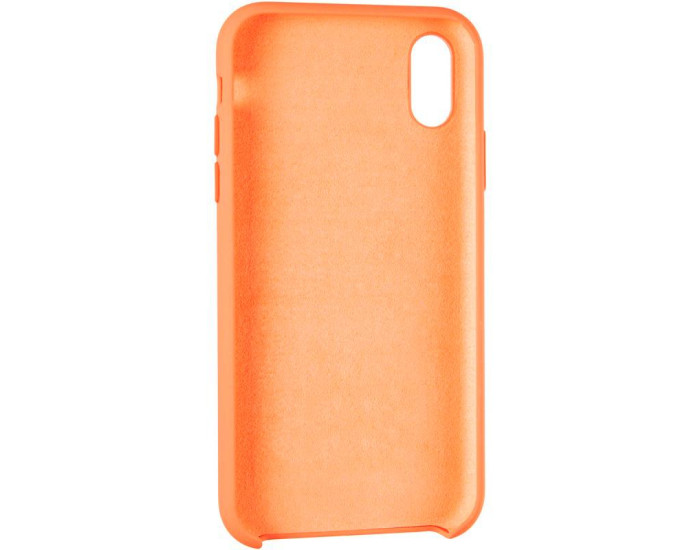 Чехол-силикон оригинал 99% Soft Matte iPhone XS Max, Nectarine