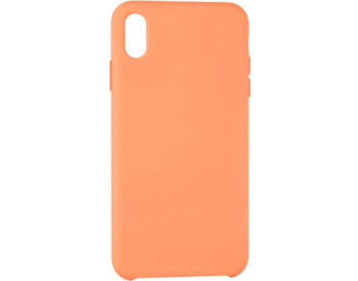 Чехол-силикон оригинал 99% Soft Matte iPhone XS Max, Nectarine