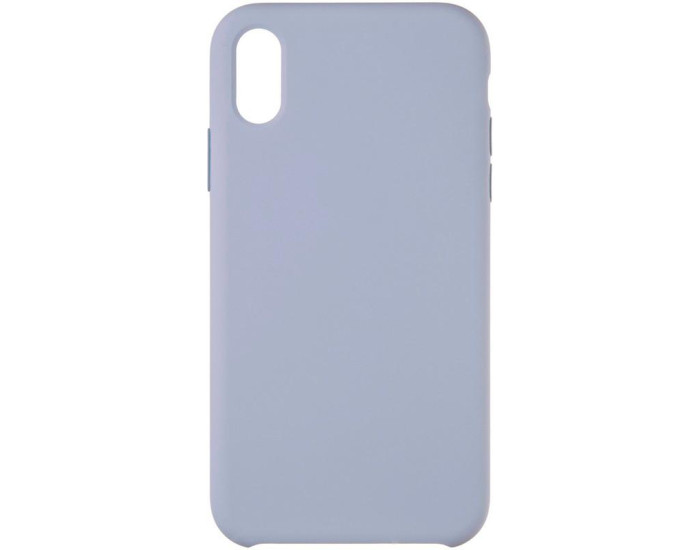 Чехол-силикон оригинал 99% Soft Matte iPhone XS Max, Lavander grey