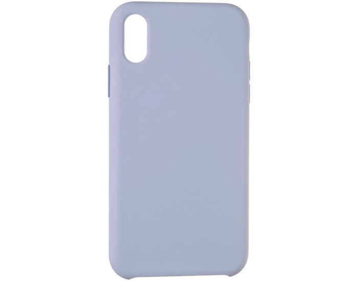 Чехол-силикон оригинал 99% Soft Matte iPhone XS Max, Lavander grey