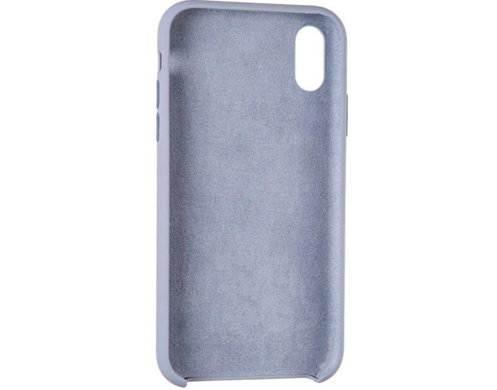 Чехол-силикон оригинал 99% Soft Matte iPhone XS Max, Lavander grey