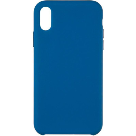 Чехол-силикон оригинал 99% Soft Matte iPhone XS Max Horizon Blue