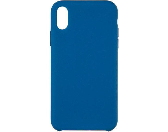 Чехол-силикон оригинал 99% Soft Matte iPhone XS Max, Horizon blue