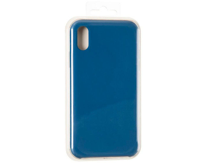 Чехол-силикон оригинал 99% Soft Matte iPhone XS Max, Horizon blue