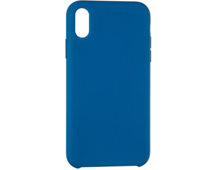 Чехол-силикон оригинал 99% Soft Matte iPhone XS Max, Horizon blue