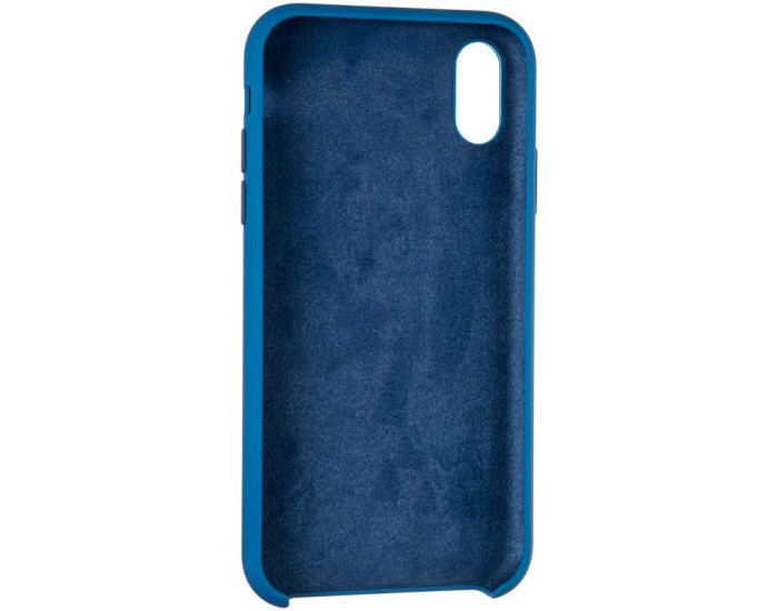 Чехол-силикон оригинал 99% Soft Matte iPhone XS Max, Horizon blue