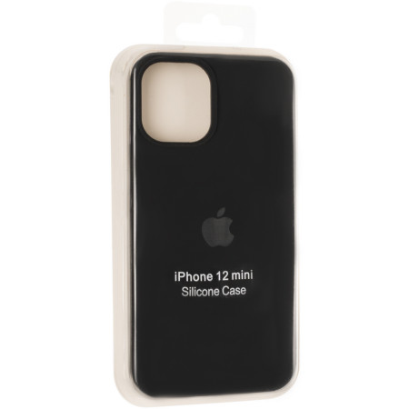 Чехол-силикон оригинал Soft Matte iPhone X / XS Black (Класс B)