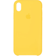 Чехол-силикон оригинал Soft Matte iPhone X Yellow