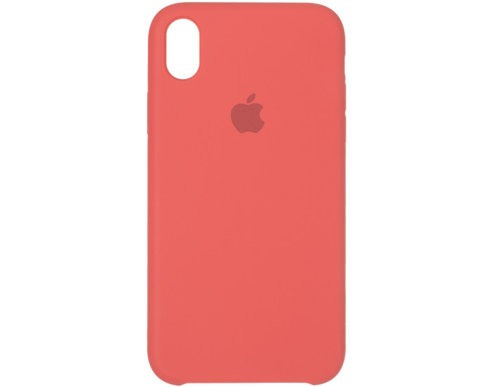 Чехол-силикон оригинал Soft Matte iPhone X, Rose red