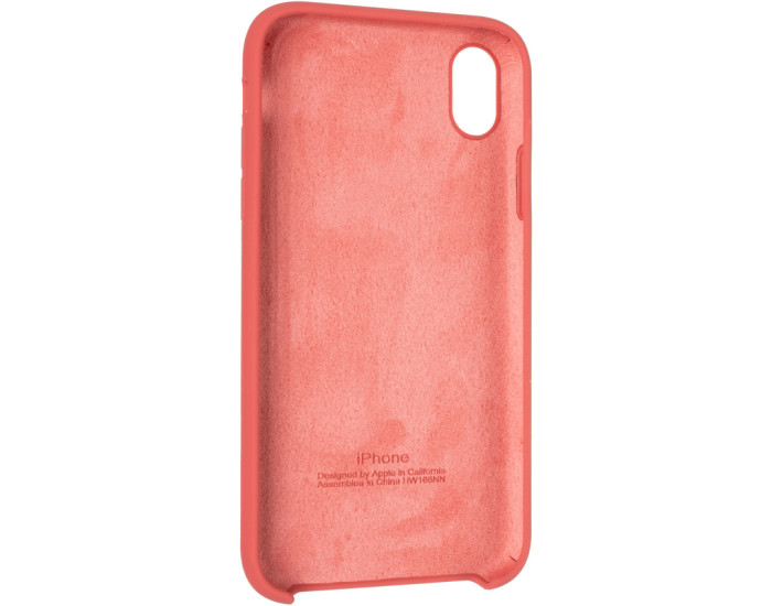 Чехол-силикон оригинал Soft Matte iPhone X, Rose red