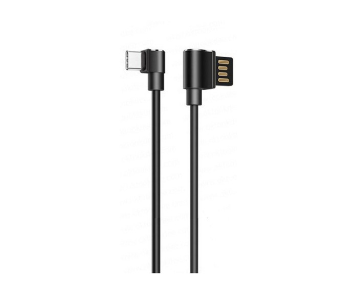 Кабель USB Hoco U37 Long Roam USB to Micro (2.4A/1.2m) Black