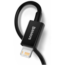 Кабель USB Baseus Superior Series Fast Charging Data Cable USB to Lightning (2.4A/ 2m) (CALYS-C01) (черный  Black)