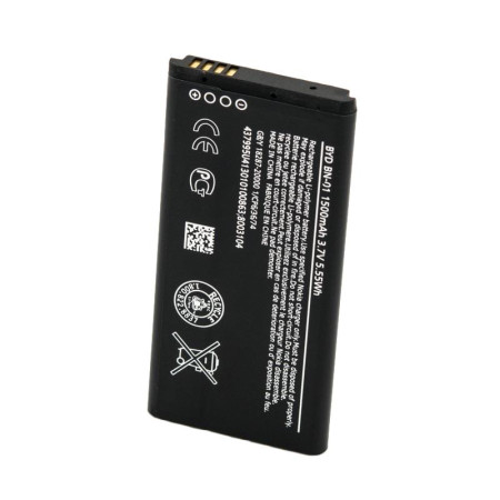 Аккумулятор Original Quality Nokia BN-01, Nokia X, 1500 mAh