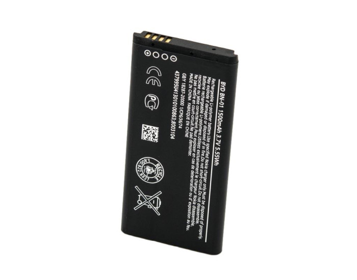 Аккумулятор Original Quality Nokia BN-01, Nokia X, 1500 mAh
