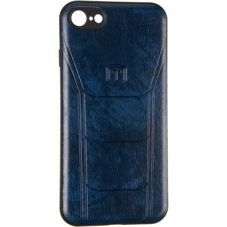 Чехол-силикон Leather Prime Case iPhone 7 Plus / 8 Plus Blue