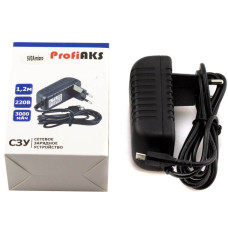 Сетевое зарядное устройство ProfiAKS Micro, (5V, 3A)
