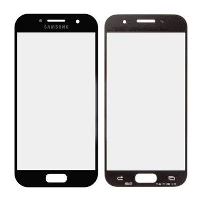 Скло фронтальне Samsung A320F A3 2017, чорне