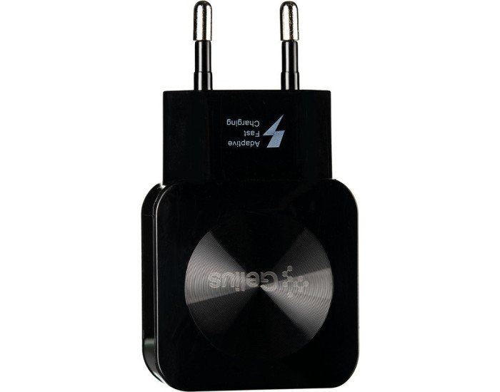 Мережеве зарядний пристрій Gelius Ultra Prime (GU-HC02 2USB) 2.1A Black