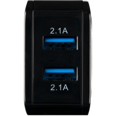Мережеве зарядний пристрій Gelius Ultra Prime (GU-HC02 2USB) 2.1A Black
