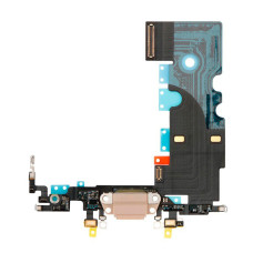 Шлейф для iPhone 8/SE 2020/SE 2022, коннектора зарядки, золотой (Класс B)