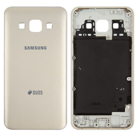 Задняя панель корпуса для Samsung A300F Galaxy A3 2015, золото