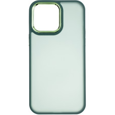 Чехол-силикон Color Bumper Case iPhone 14 Pro Max Dark Green
