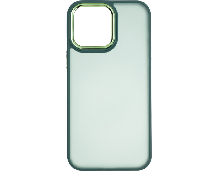 Чехол-силикон Color Bumper Case iPhone 14 Pro Max Dark Green