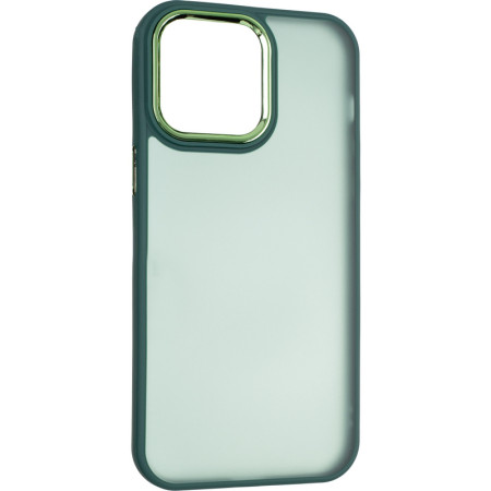 Чехол-силикон Color Bumper Case iPhone 14 Pro Max Dark Green