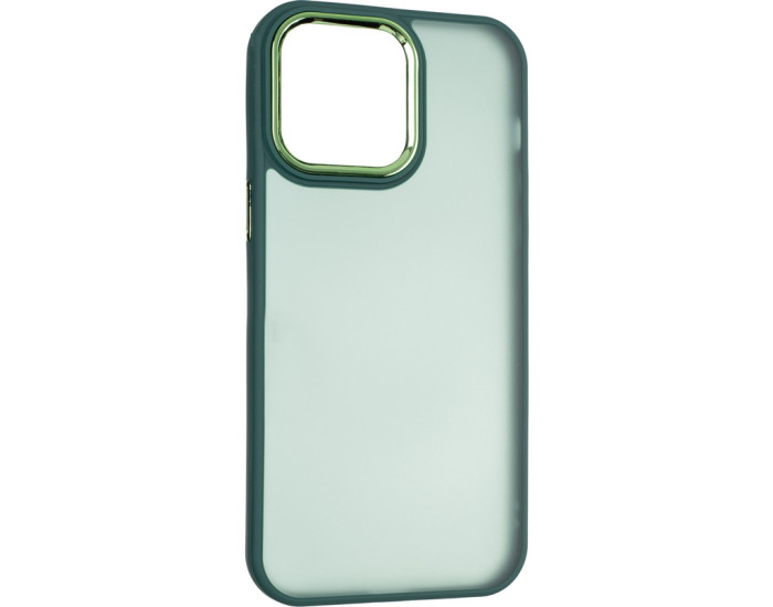 Чехол-силикон Color Bumper Case iPhone 14 Pro Max Dark Green