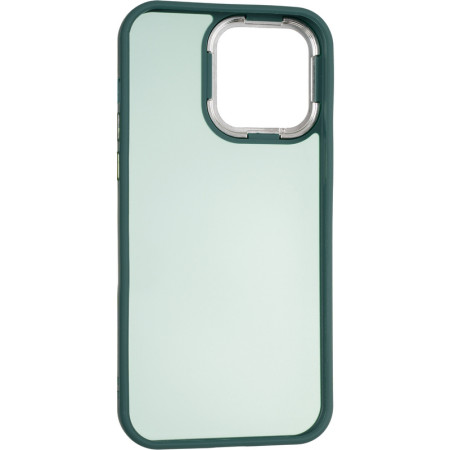 Чехол-силикон Color Bumper Case iPhone 14 Pro Max Dark Green