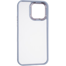 Чехол-силикон Color Bumper Case iPhone 14 Pro Max Grey